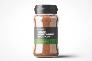 Spice Jar Mockup
