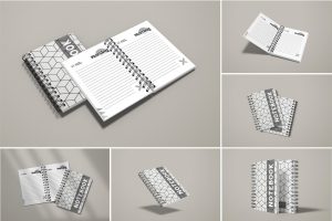 Spiral Notebook Mockup