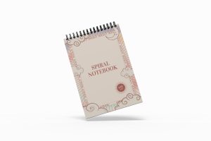 Spiral Notebook Mockup