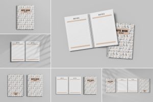 Spiral Notebook Mockup