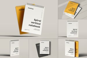 Spiral Notebook Mock-up 2