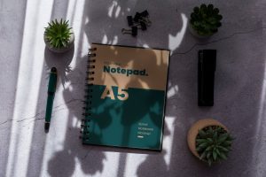 Spiral Notepad Mockup