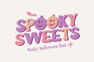 Spooky Sweets Funky Halloween Font