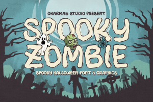 Spooky Zombie – Halloween Font
