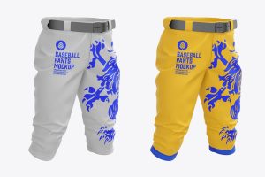 Sport Baseball Pants Mockup