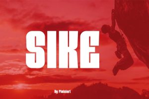 Sport Font – Sike