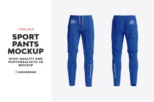 Sport Pants Mockup