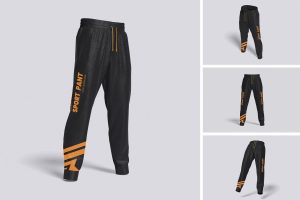 Sport Pants Mockup