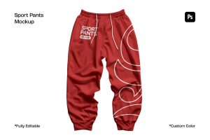Sport Pants Mockup