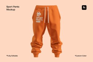 Sport Pants Mockup