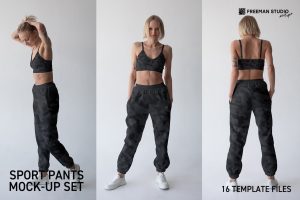 Sport Pants Mock-Up Set