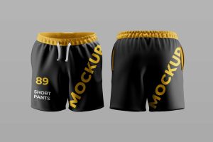 Sport Shorts Mockup