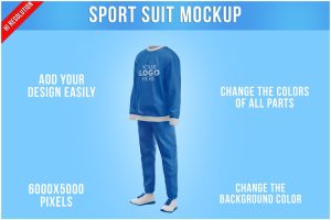 Sport Suit Mockup