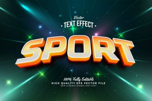 Sport Text Effect