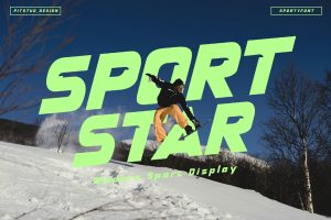 Sportstars – Sport Event Font