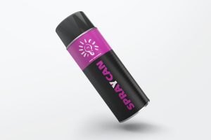 Spray Bottle Mockup