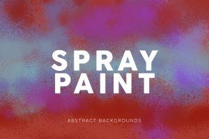 Spray Paint Colorful Backgrounds