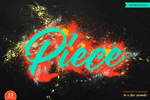 Spray Paint Photoshop Action