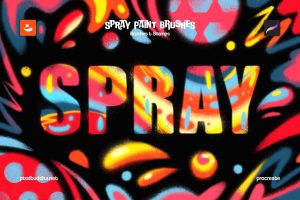 Spray Paint Procreate Brushes