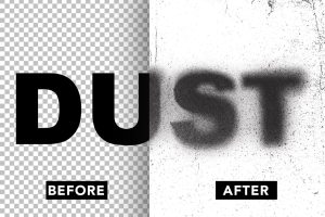 Spray Text Effect