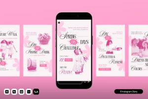 Spring Days Challenge Instagram Story | 002