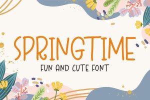 SPRINGTIME – Summer Font