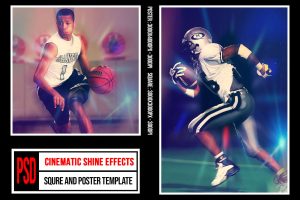 Square & Poster – Cinematic Shine Effects