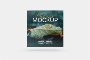 Square Canvas Mockup