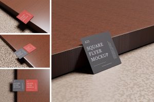 Square Flyer Mockup