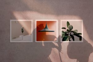 Square Posters Gallery Mockup
