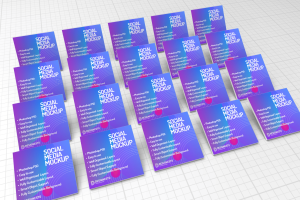 Square Social Media – Mockup Template