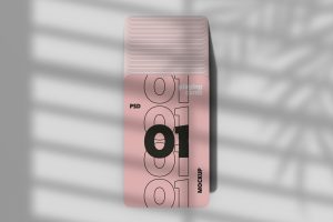 Stacked Playing Cards Mockup