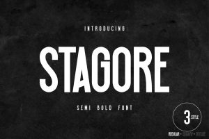 Stagore Font