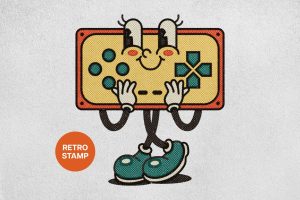 Stamp Logo Effect