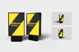 Stand Billboard Mockup