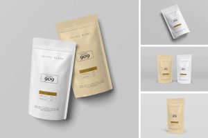 Standing Pouch Mockup