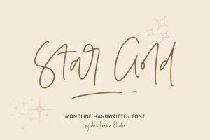 Star Gold Font AS
