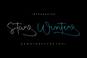 Star Winter Font