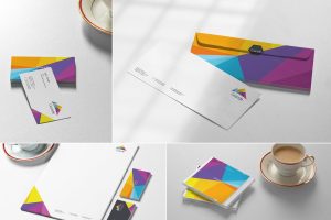 Stationery mock ups
