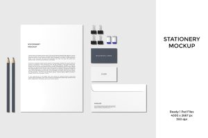 Stationery mockup