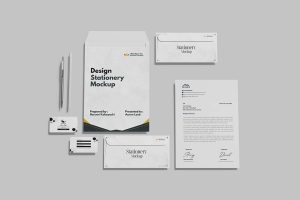 Stationery mockup