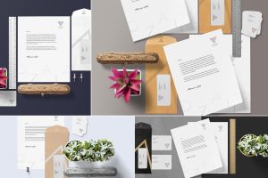 Stationery Mockup Scenes