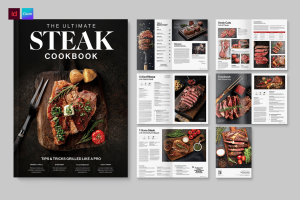 Steak Cookbook Template