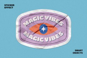 Sticker Logo & Text Effect