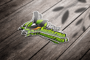 Sticker Logo Mockup