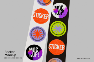 Sticker Mockup