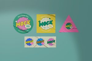 Sticker Mockup