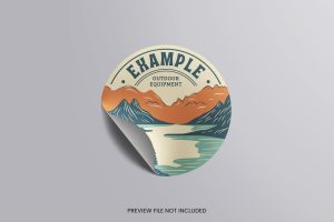Sticker Mockup