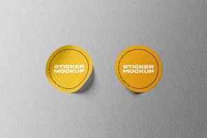 Sticker Mockup