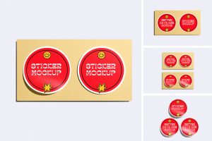 Sticker Mockup